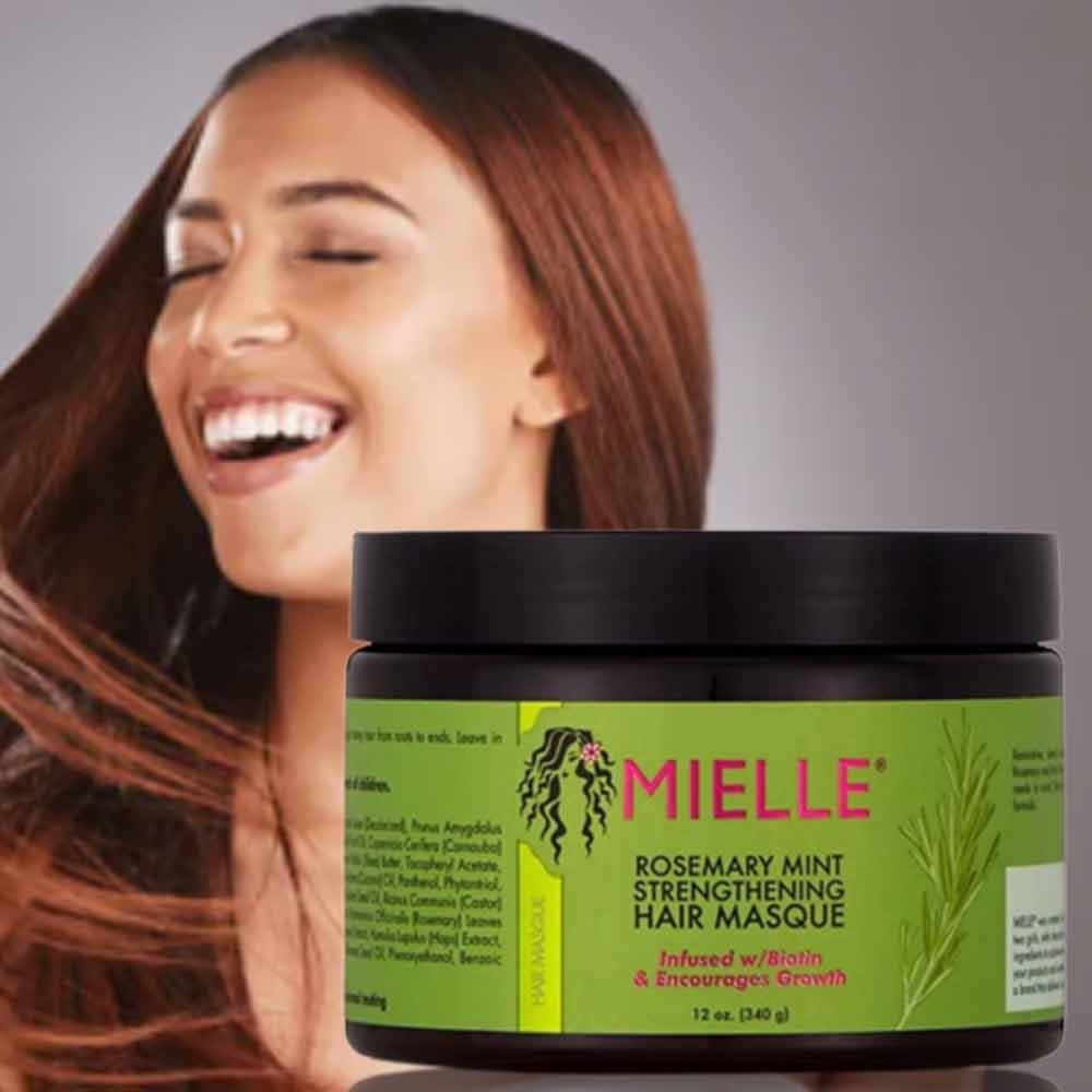 Mielle Rosemary Mint Strengthening Hair Masque 12 Oz340 G Shopee Philippines 0989