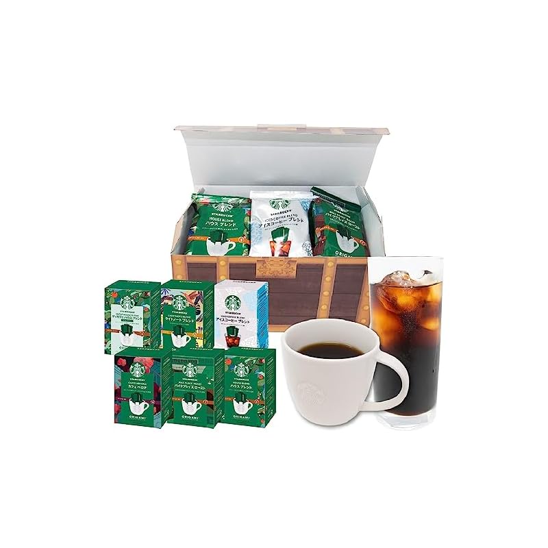 Starbucks Origami Assorted Treasure Box Drip Coffee Gift Set Starbucks ...