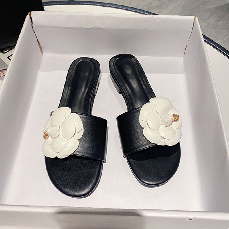 Chanel inspired jelly discount slides