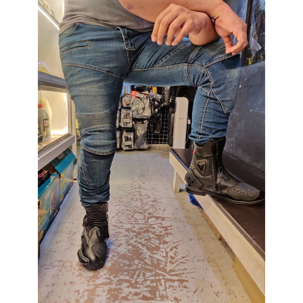 ♟KOMINE PK718 Superfit Kevlar Jeans / Riding Padded Jeans / Komine