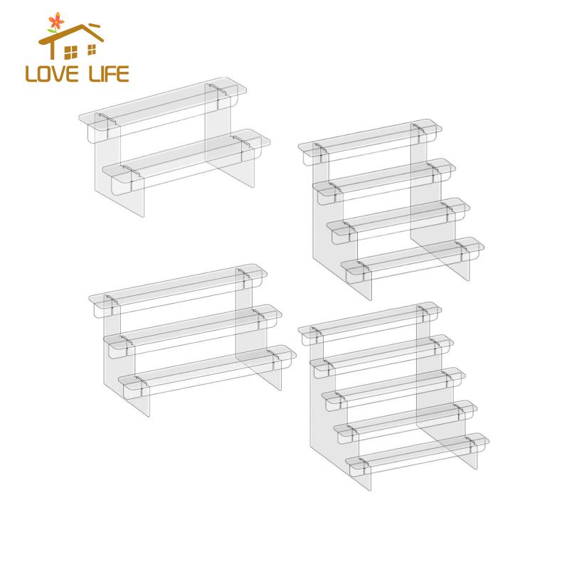 [Whfashion] Acrylic Display Stand Acrylic Display Riser for Figure ...