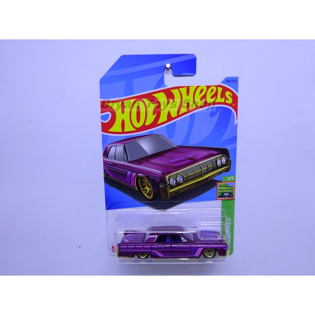 Hot Wheels 64 Lincoln Continental Pink Shopee Philippines