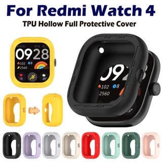 Screen Protective Case Compatible for Xiaomi Redmi Watch 3 Smart Watch TPU  Case Soft Ultra-Slim Screen Protector for Xiaomi Redmi Watch3 Bumper Shell