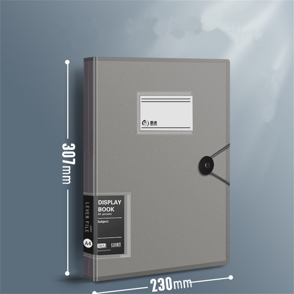 A4 Folder Insert File Folder Information Book 30pages Paper Document ...