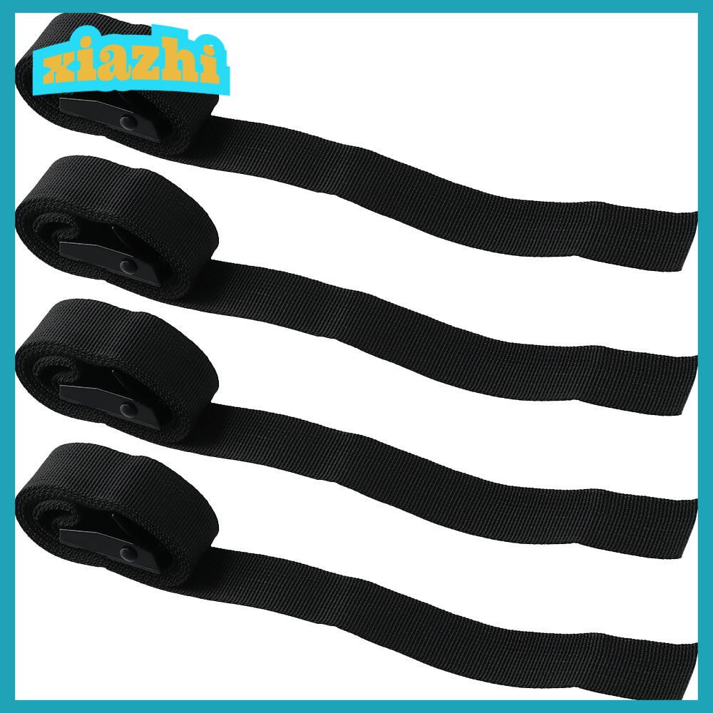 XIAZHI 4pcs Lashing Straps, 3' x 1" Nylon+Polyester Cinch Straps