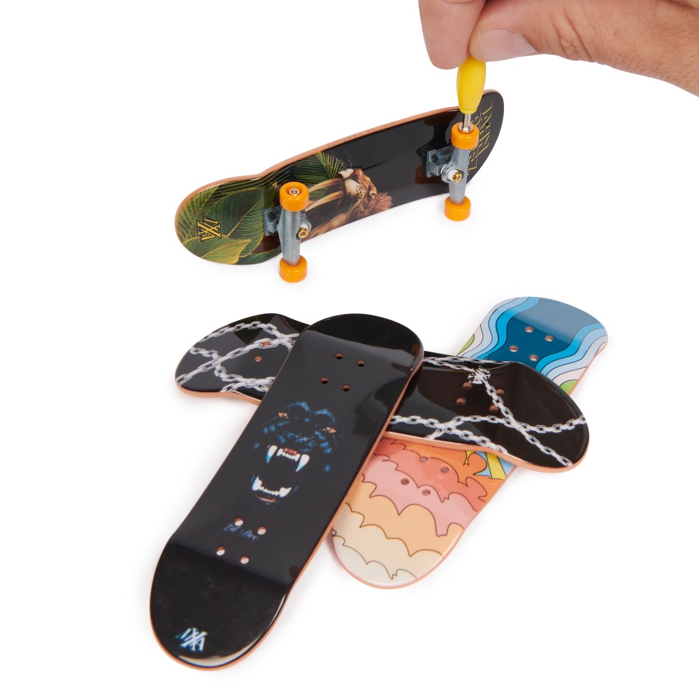 Tech Deck Mini Fingerboard 4 Pack Multipack Set Maxallure Mini ...