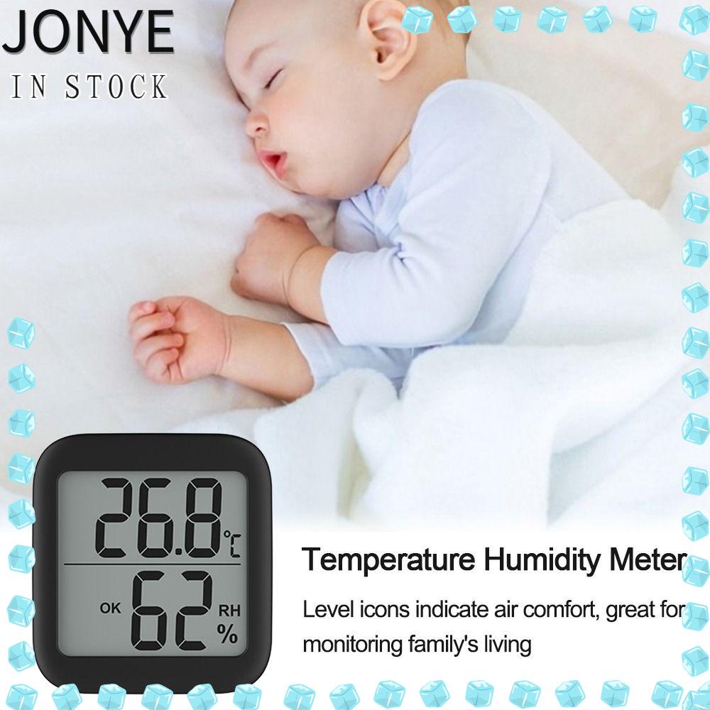 JONYE Thermometer LCD Digital Weather Station Indoor Room Temperature