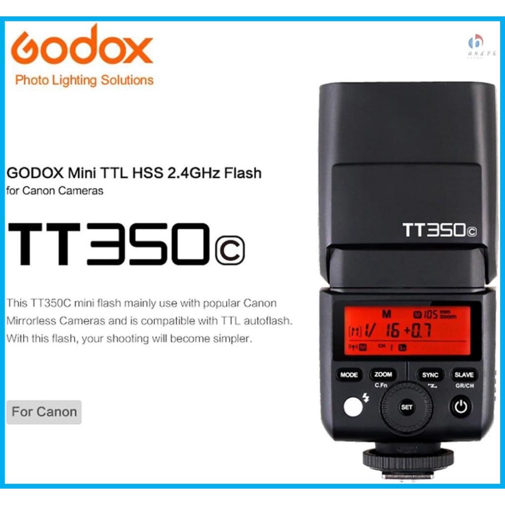 Godox Thinklite TT350C Mini Wireless TTL Camera Flash For Canon 5D ...