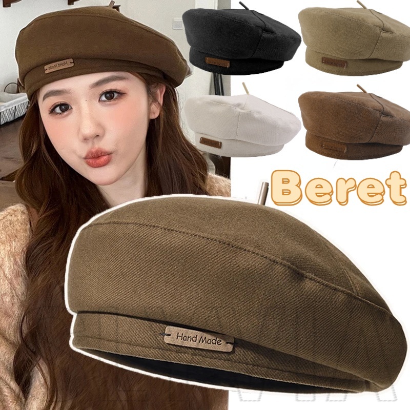 Solid Color Octagonal Hat - Outside Sun Protection Artist Bonnet ...