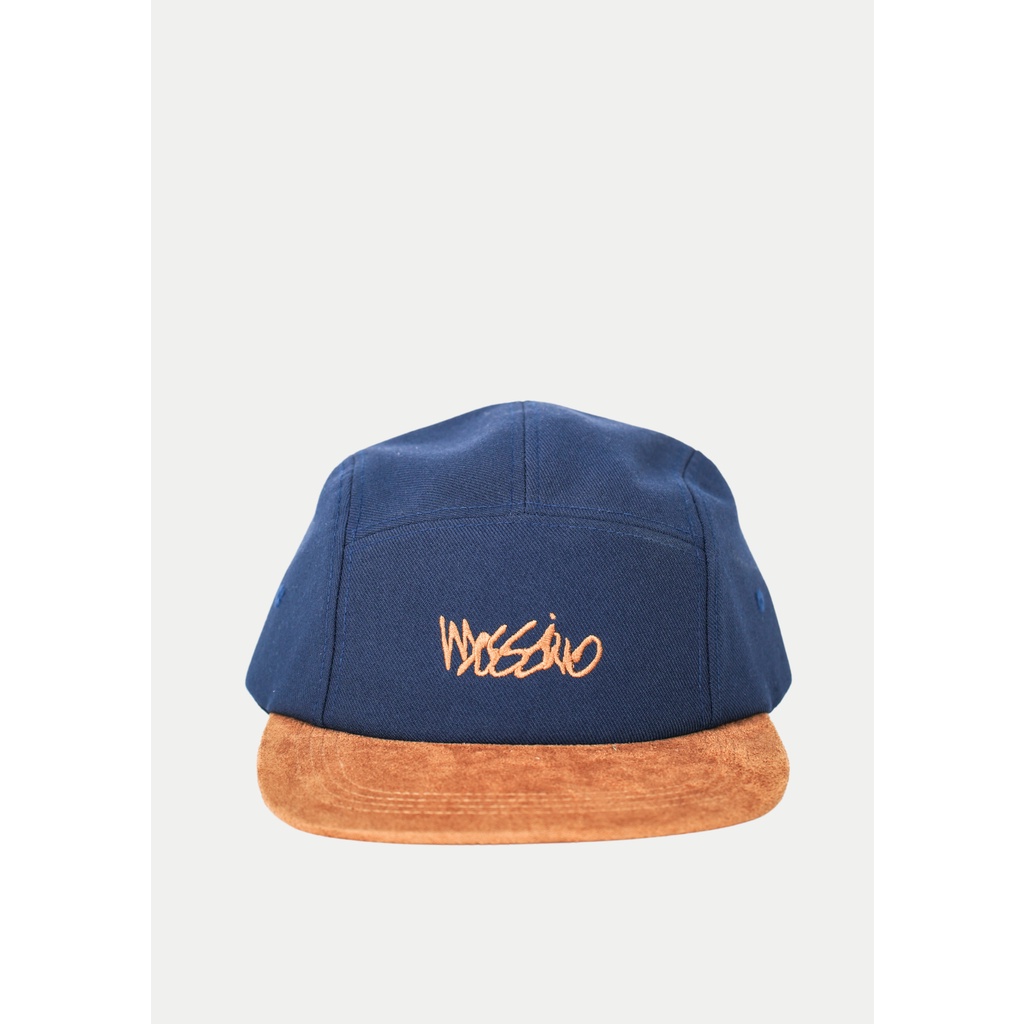 Mossimo Navy Blue Panel Cap with Embroidery Shopee Philippines