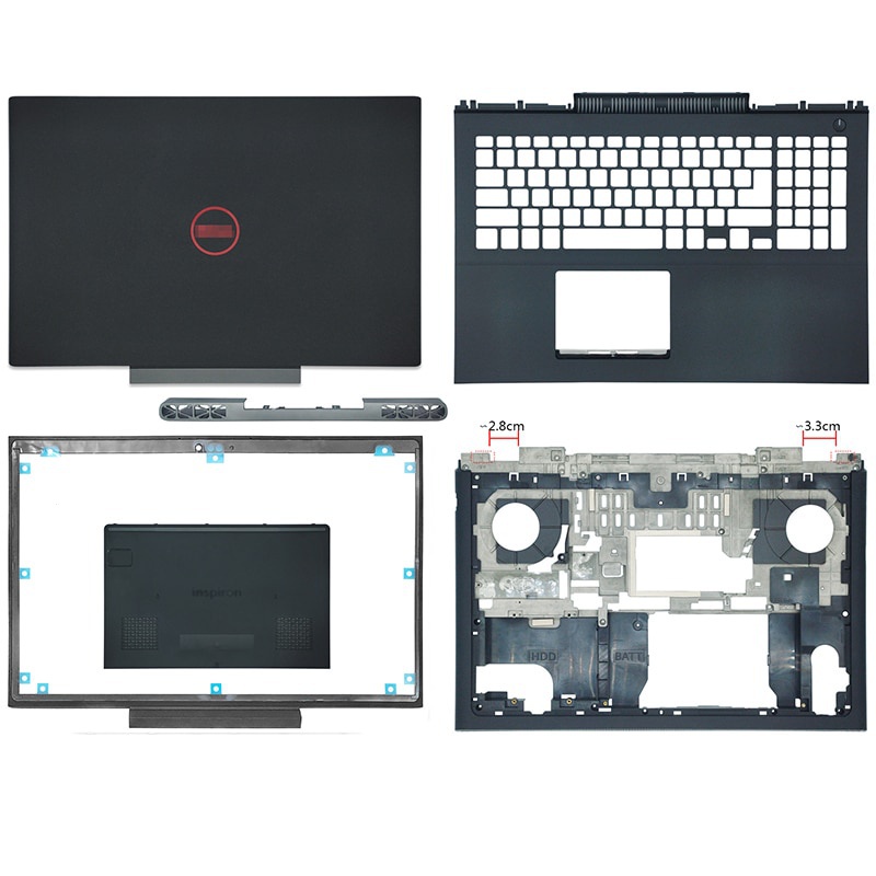 Câble LCD Pour Dell Inspiron 15R 7566 7567 - Réf. 0VC7MX DC02002LM00, Neuf, Compatible FHD
