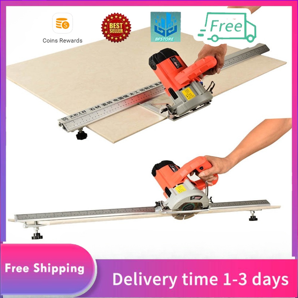 New Woodworking Electric Circular Saw Cutting Machine Guide Foot Ruler ...