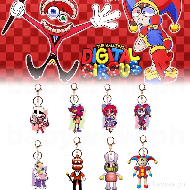 The Amazing Digital Circus Keychain Jax Toy Cartoon Anime Pomni Theater ...