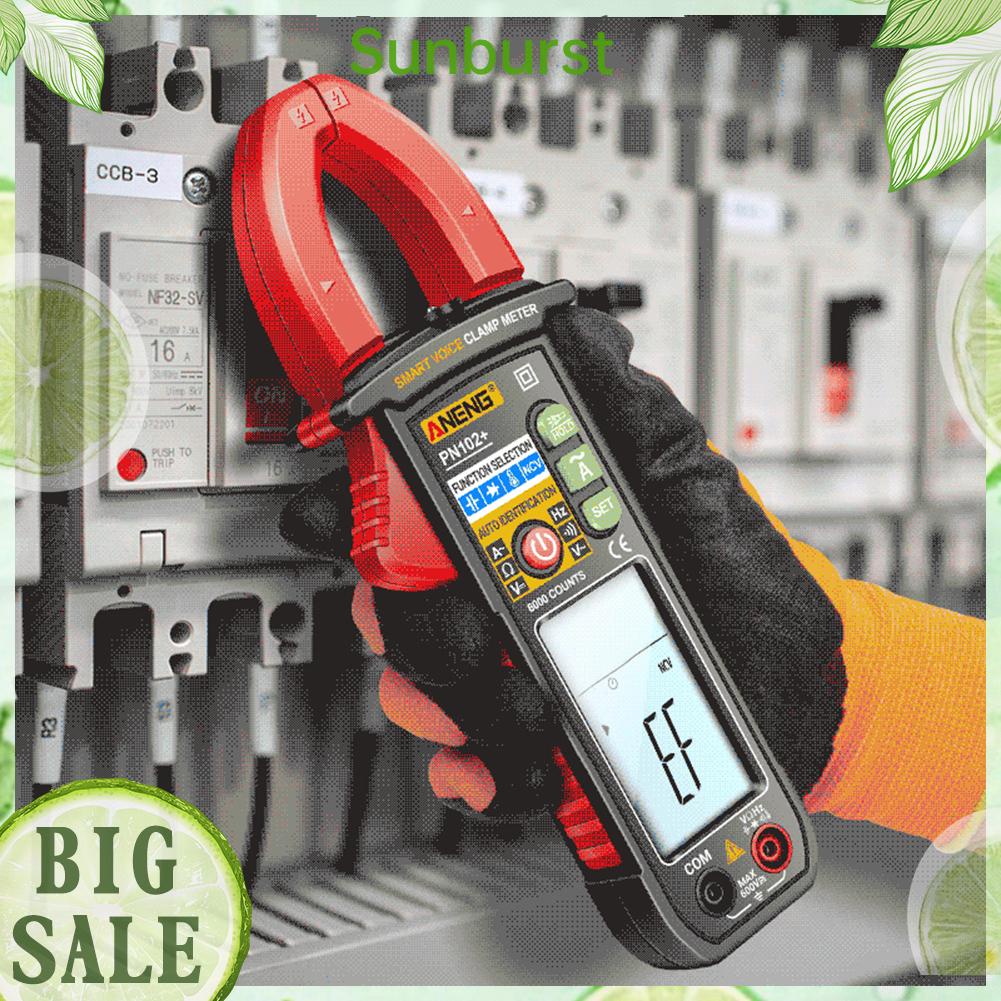 AC Ammeter Clamp Meter Auto Ranging Current Voltage Clamp Meter ...