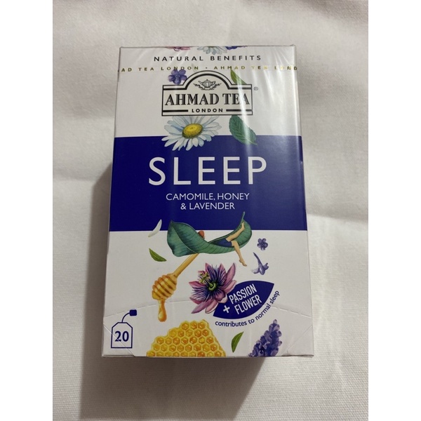 ♟Ahmad Tea London Immune Sleep Detox lemon ginger tumeric chamomile
