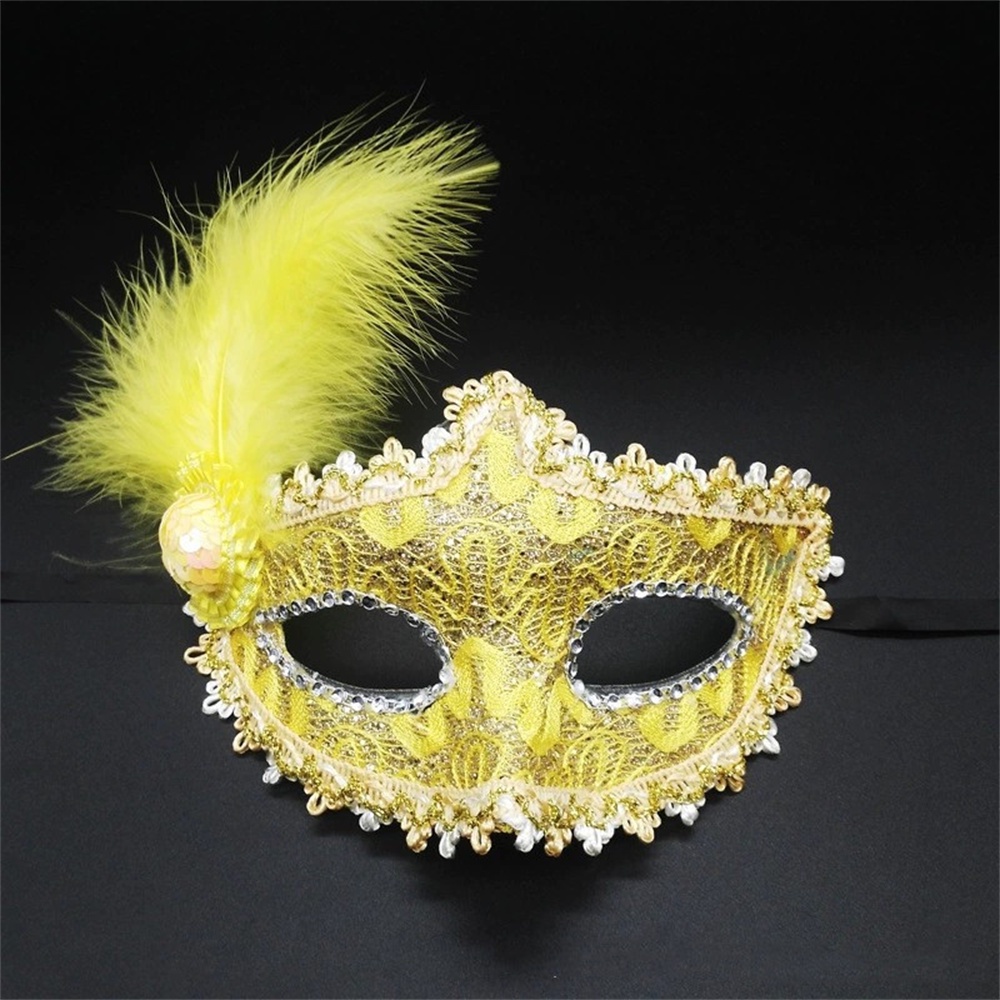 Women Lace Masquerade Face Mask Cosplay Prom Party Props Costume ...