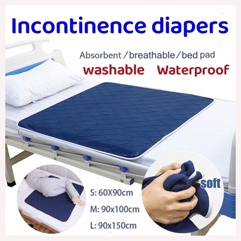 Adults and Baby Urine Incontinent Mat Super Absorbent Reusable Breathable  Nursing Pad Heavy Absorbency Bed Pads Premium Quality Washable Soft Blanket