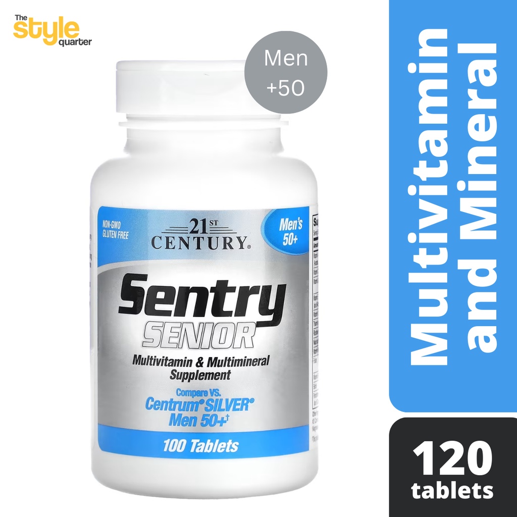 21st Century Sentry Senior Multivitamin & Multimineral Supplement For