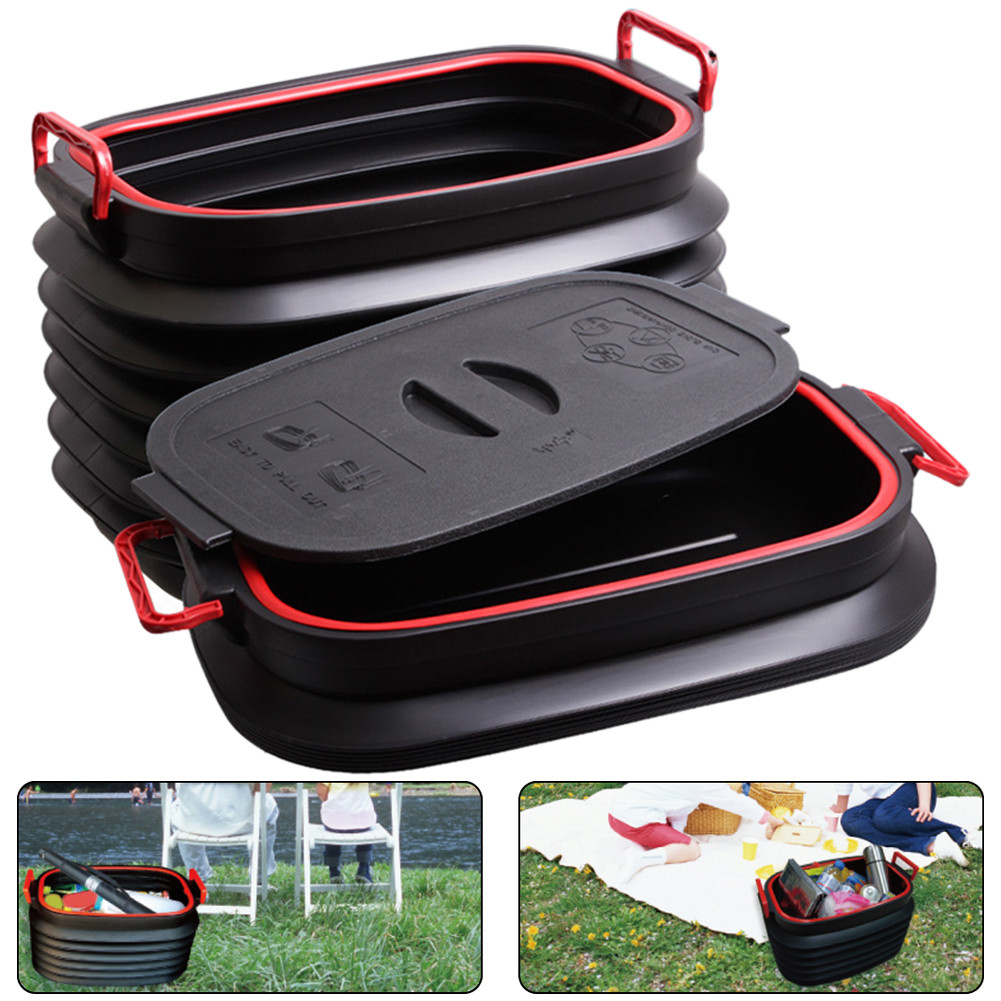 LEM- Multifunction Folding Car Auto Trunk Storage Box Can Organizer ...