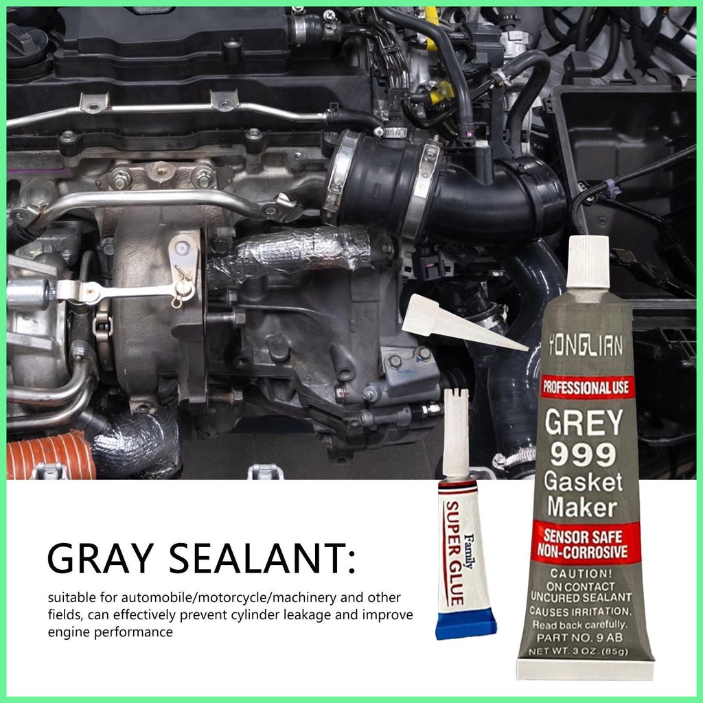Engine Gasket Sealer 85g Adhesive Grey High Temp Engine Gasket Maker ...