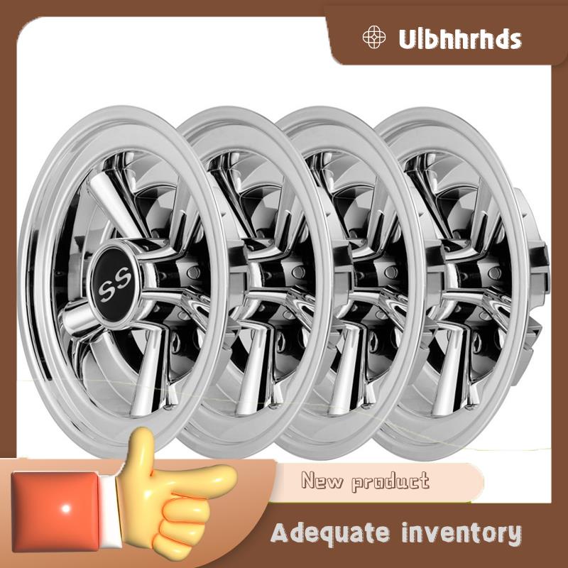 u1bhhrhds 4Pcs Golf Cart Ss Hub Cover Accessories for Ezgo Club Car