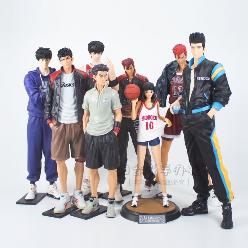 G GK Slam Dunk Sakuragi Flower Road Kaede Rukawa Akagi Haruko Mitsui ...