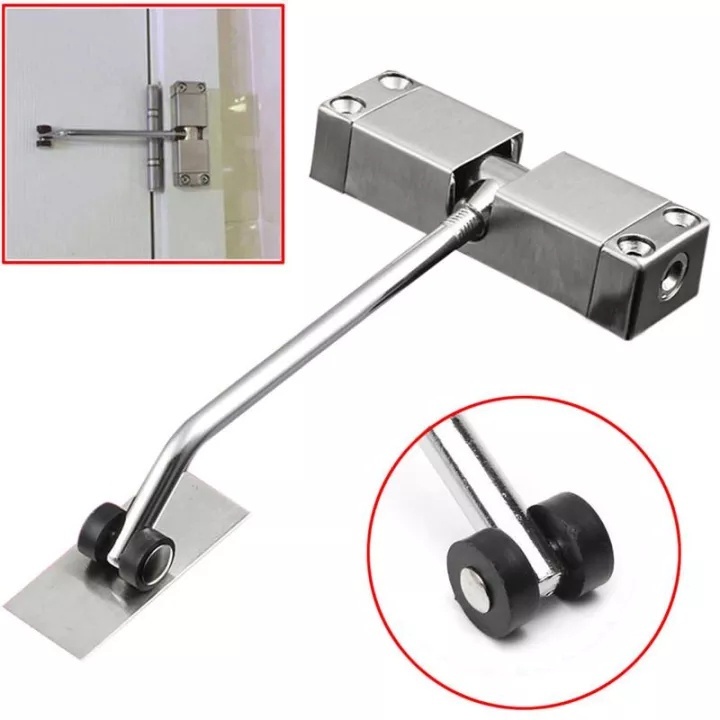 Adjustable Stainless Steel Automatic Strength Spring Door Closer Hinge ...