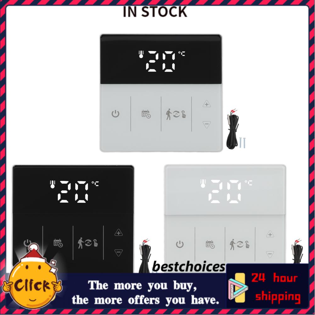 Bestchoices Smart Thermostat WIFI Touch Screen APP Control for Indoor