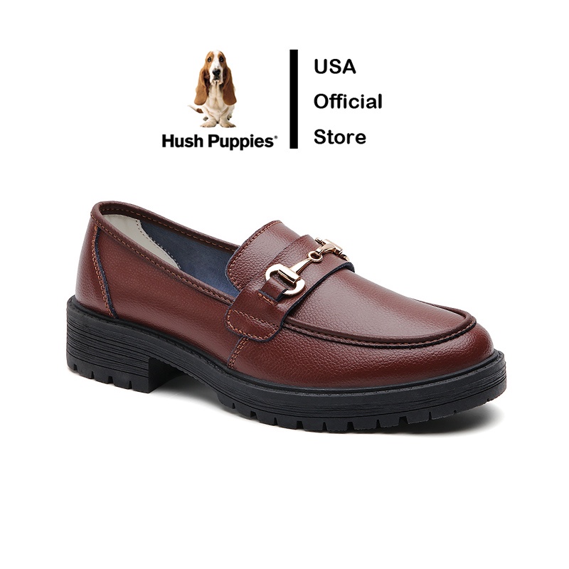 Hush Puppies women shoes Women's casual leather shoes ladies shoes Boat Shoes Flat Shoes woman