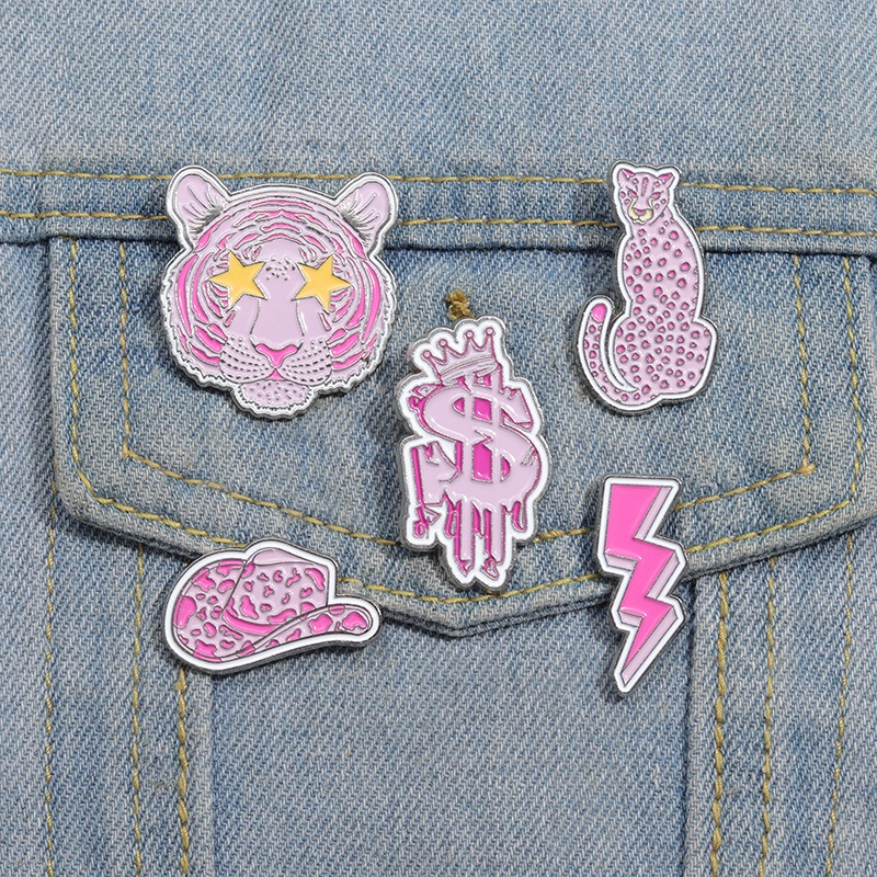 Kawaii Pink Barbie Enamel Pin Brooches Y2K Cute Anime Brooch Lapel ...