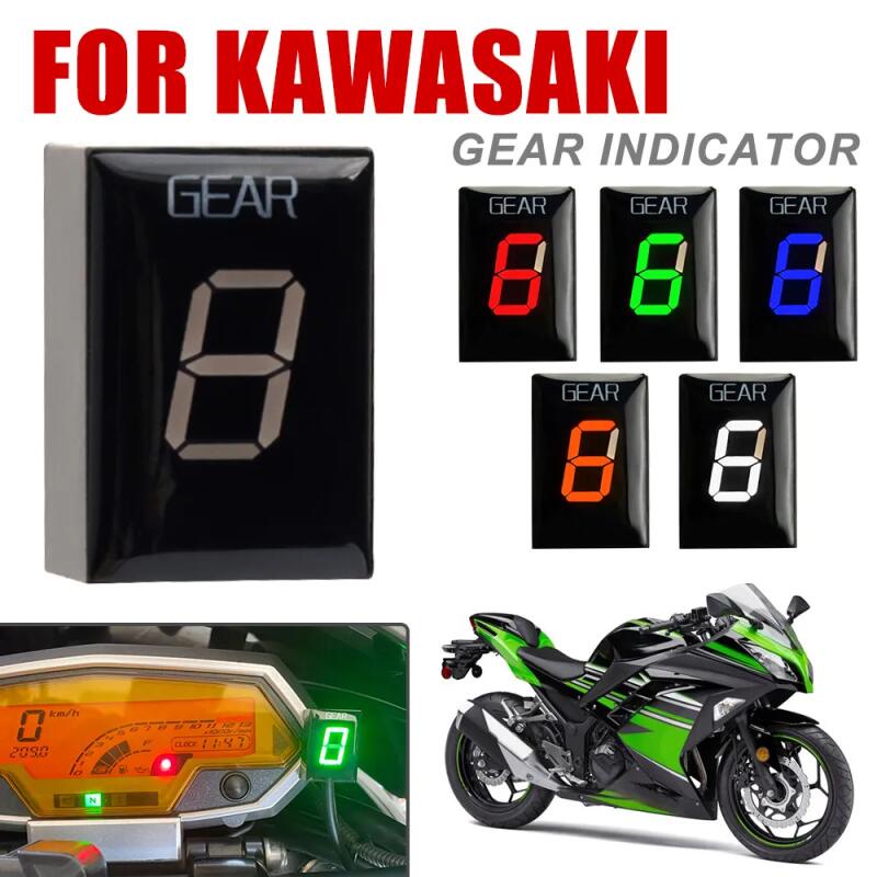 Gear Indicator For Kawasaki ER6N Z1000SX Ninja400 Z1000 Z800 Z750