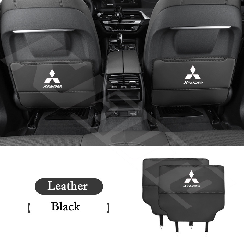 Mitsubishi Xpander Car Leather Seat Back Kick Pad Anti Scratch Mat For ...