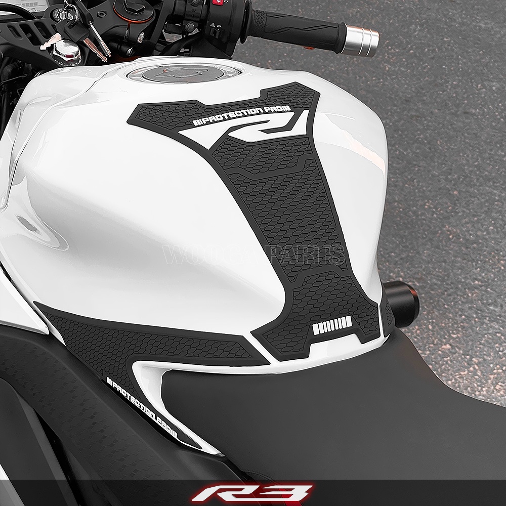 YZF-R3 Tank Protection Pad For YAMAHA YZF R3 R25 V2 2019-2025 TankPad ...
