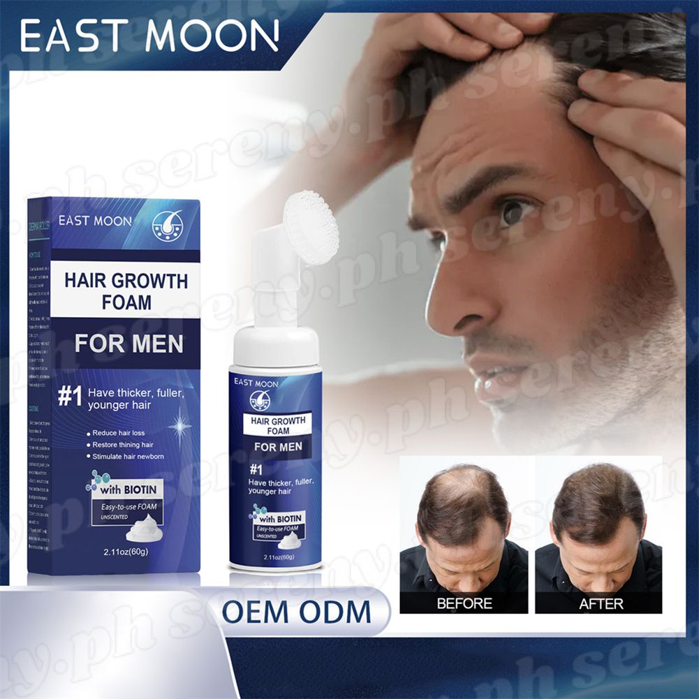 East Moon Minoxidil Hair Growth Essential Oil Foam Rapid Hair Growth ...