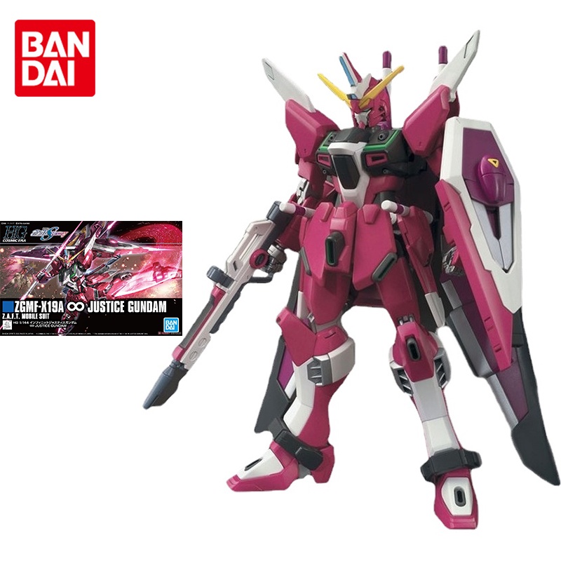 Bandai HGCE 1/144 ZGMF-X19A Infinite Justice Gundam Gunpla Action ...