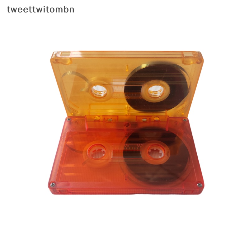 tweettwitombn Innovative New Standard Cassette Color Blank Tape Player With  45/90 Minutes Magnetic Audio Tape For Speech Music Recording PH