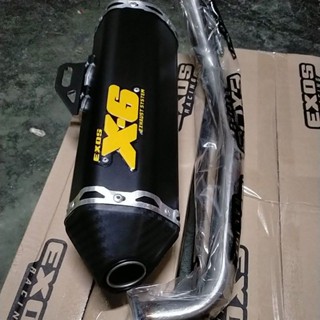 Exos pipe (X6)for Nmax v2/Aerox2/Mio i125/soul gt125/click v3 | Shopee ...