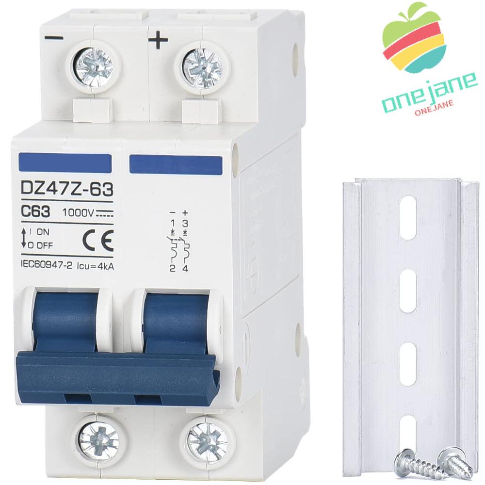 ONEJANE Solar Disconnect Switch, DC Breaker Panel Hot Tub Disconnect