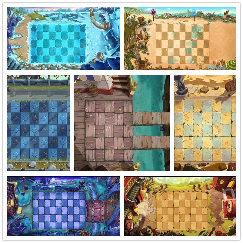Plants vs. Zombies 2 Scene Map | Shopee Philippines