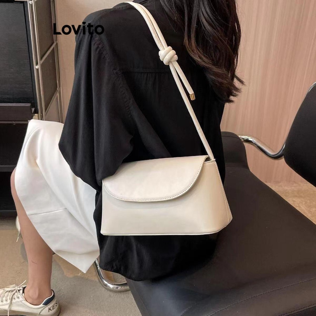 Lovito Women Casual Plain Versatile Small shoulder Bag LCS04192 ...