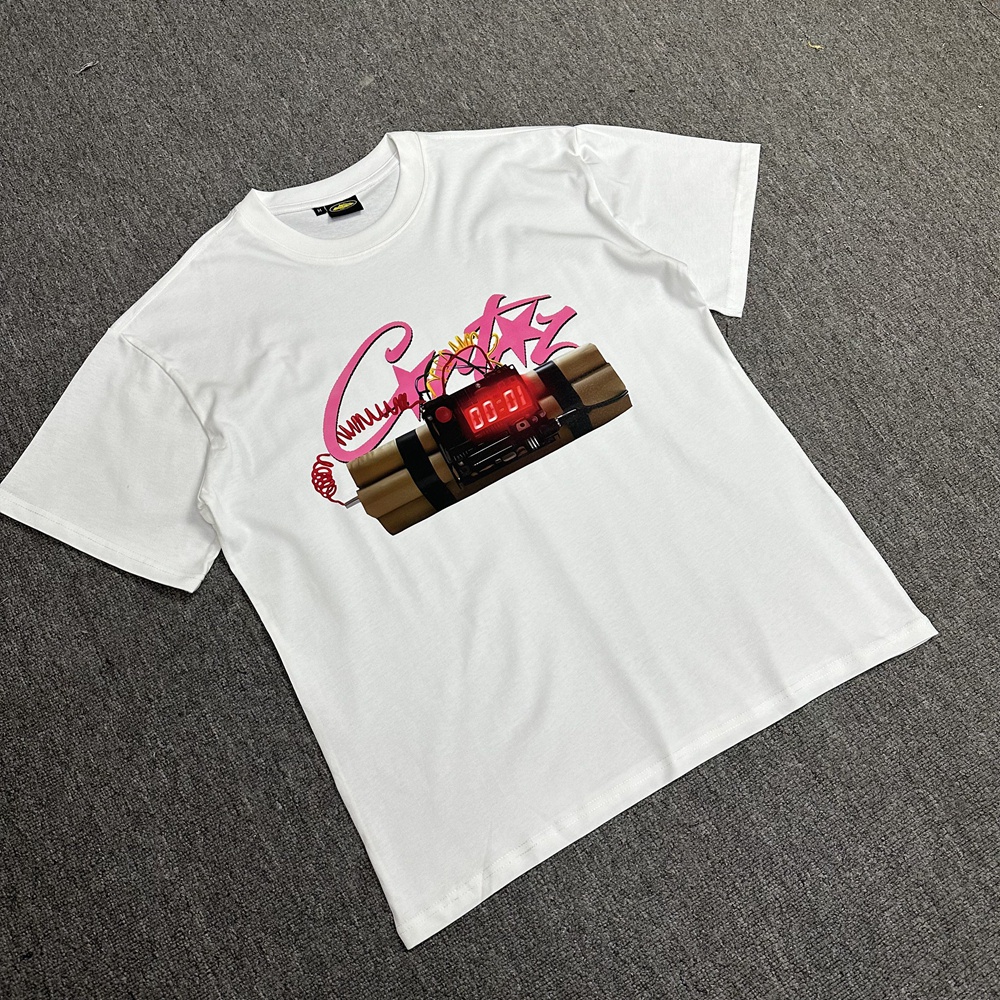 Ready stock Ready stock Corteiz Corteiz NO TIME 4 LUV Loose Casual Summer Men Women Trendy Short