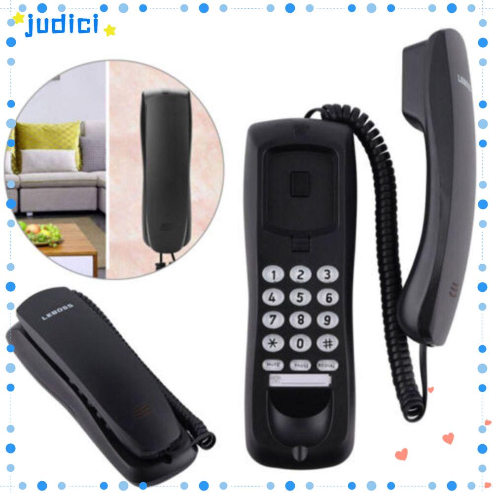 JUDICI Wired Telephone, Wall Mounted Landline Corded Phone, Caller ID