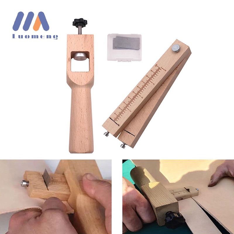 LuoMeng Adjusg Leather Strap Belt Cutter Leather Strap Cutter With 5