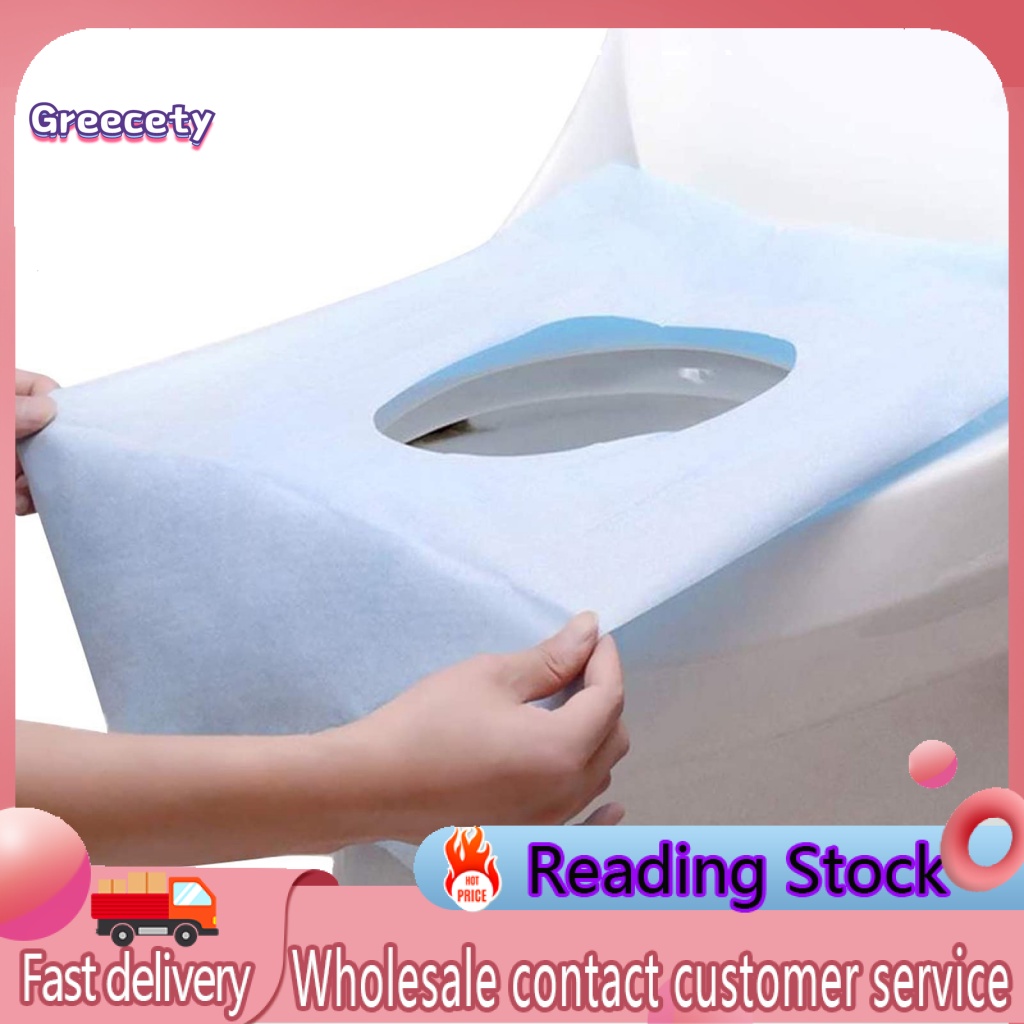 GEY_ 10Pcs Toilet Seat Cover Flushable Biodegradable Potty Training
