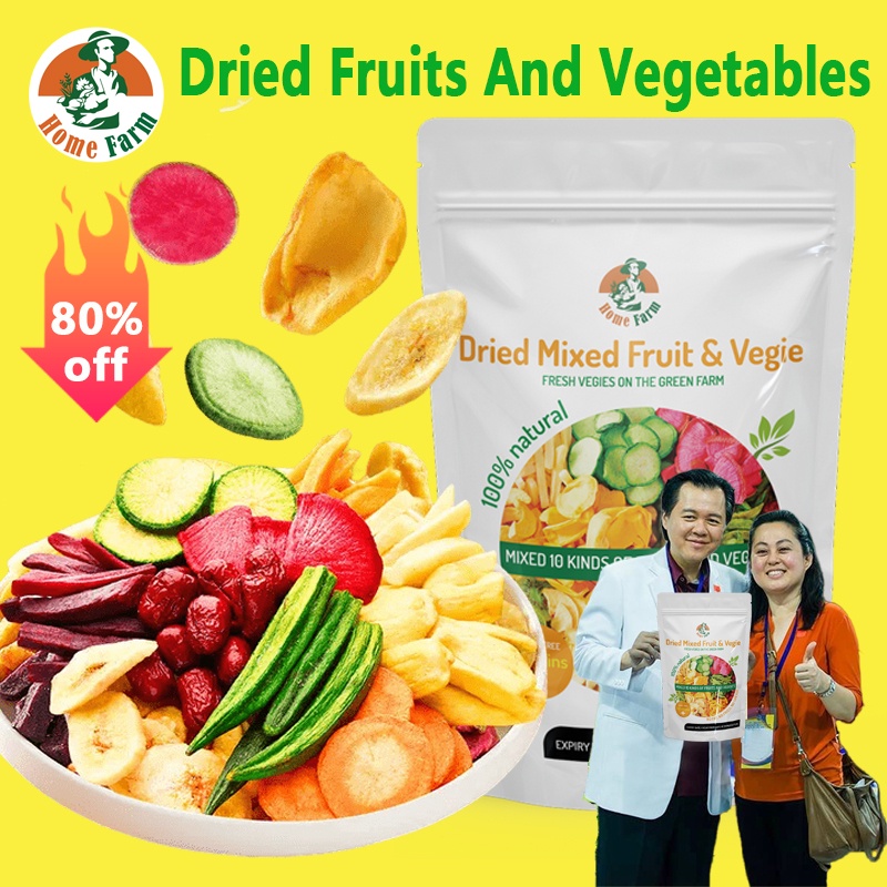 Fruits and Vegetables chips dried crispy vegetables snack mixed gulay