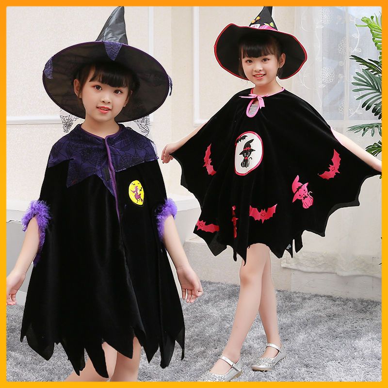 Halloween children's clothing women's COS clothing cute props cloak