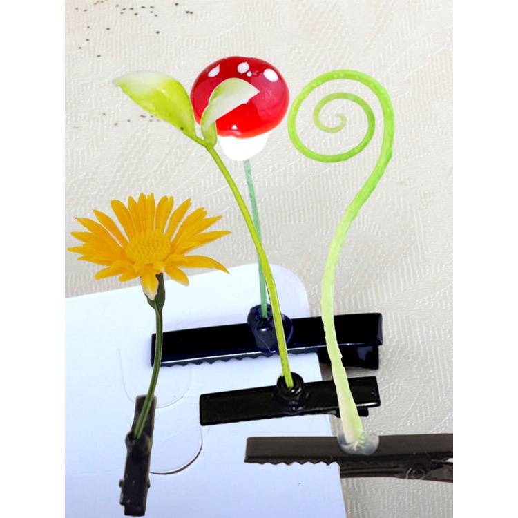 Green Sprout Hair Accessories 30PCS Bean Sprout Hairpins Plant Clips ...