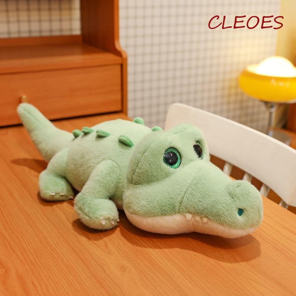 CLEOES Crocodile Plushies Toy, Stuffed Animal Hugging Pillows Stuffed