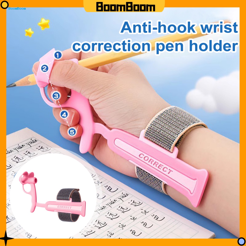 BoomBoom Toddler Handwriting Aid Tool Ergonomic Writing Aid Adjustable Ergonomic Pencil Holder
