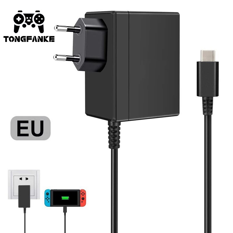 AC Adapter Charger Accessory for Nintendo Switch NS Game Console